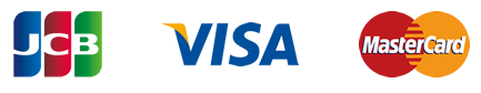 JCB,VISA,MasterCard,AMEX,DinersClub,Nicos,楽天,JACCS,SAISONCARD